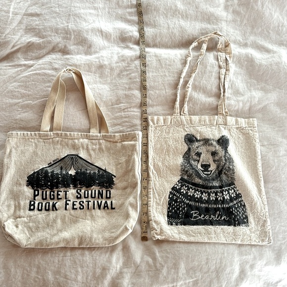 Cotton Canvas Totes(2) - Picture 4 of 5